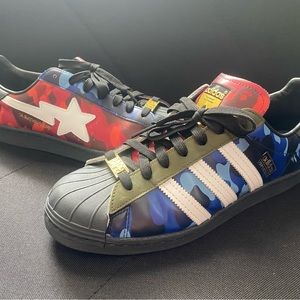 Bape x adidas shoes